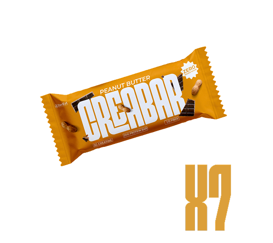 Creabar (Peanut Butter) - Weekly bundle (pack of 7)