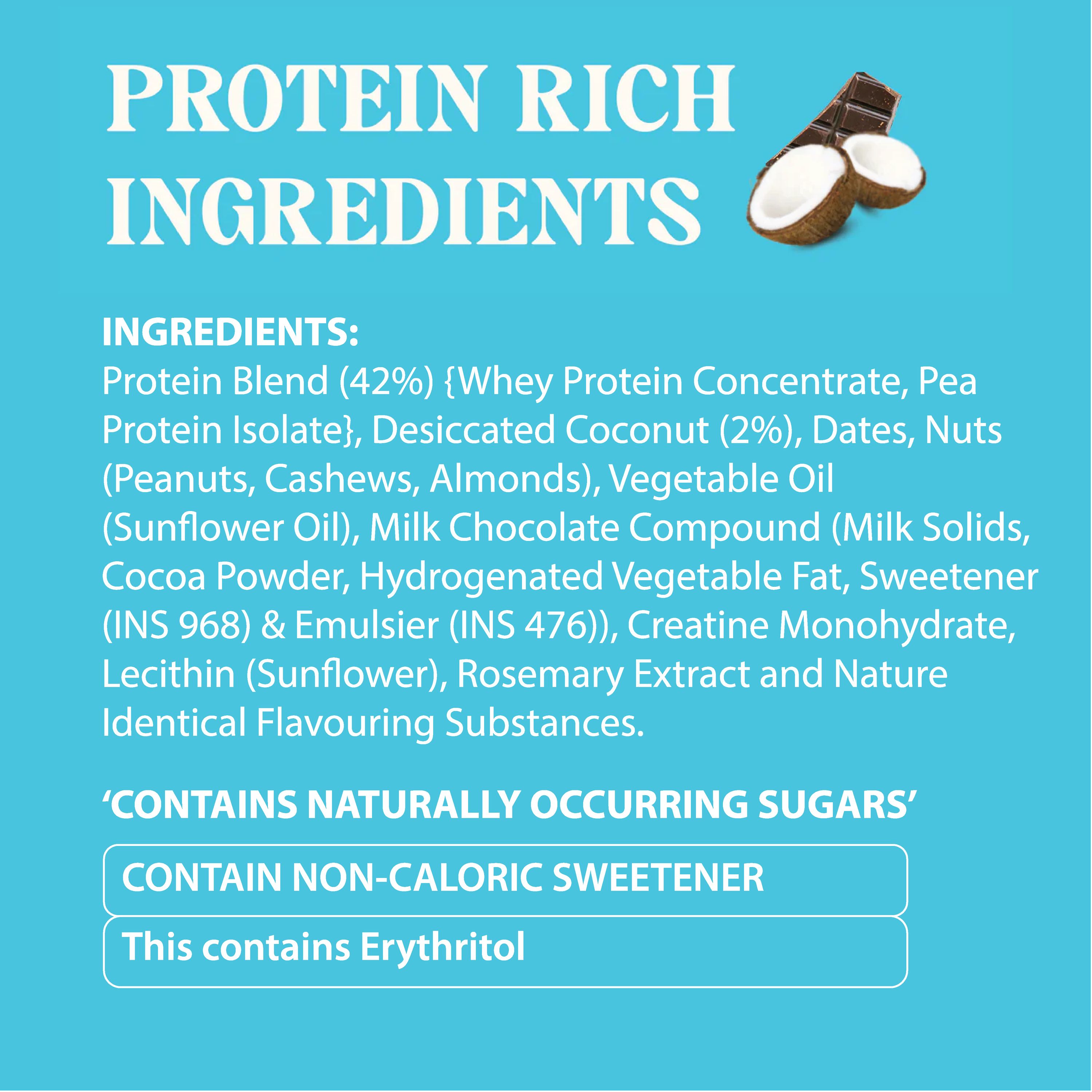 Creabar (Coconut Crunch) - Weekly Bundle (pack of 21)