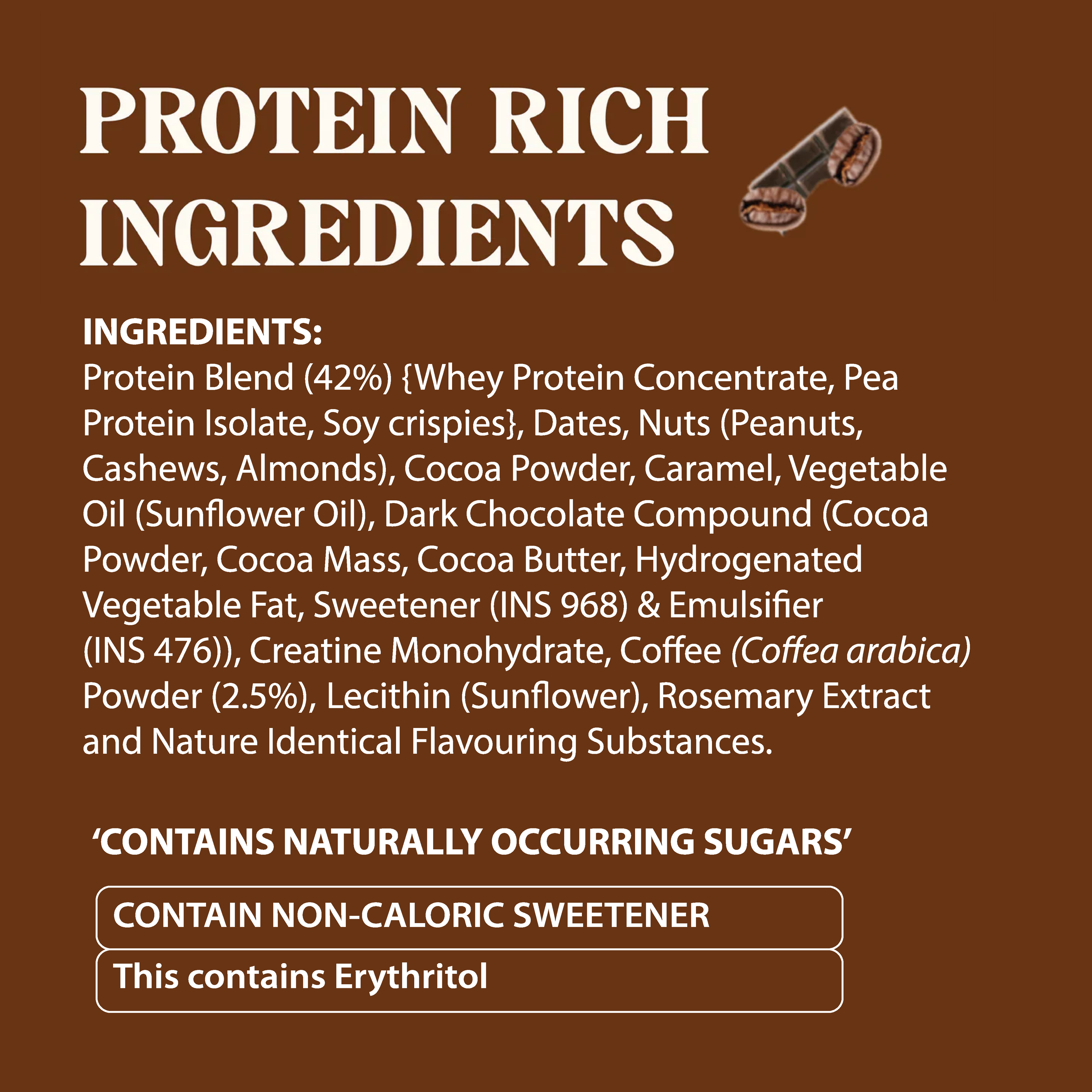 Creabar (Dark Roast) - Weekly bundle (pack of 21)