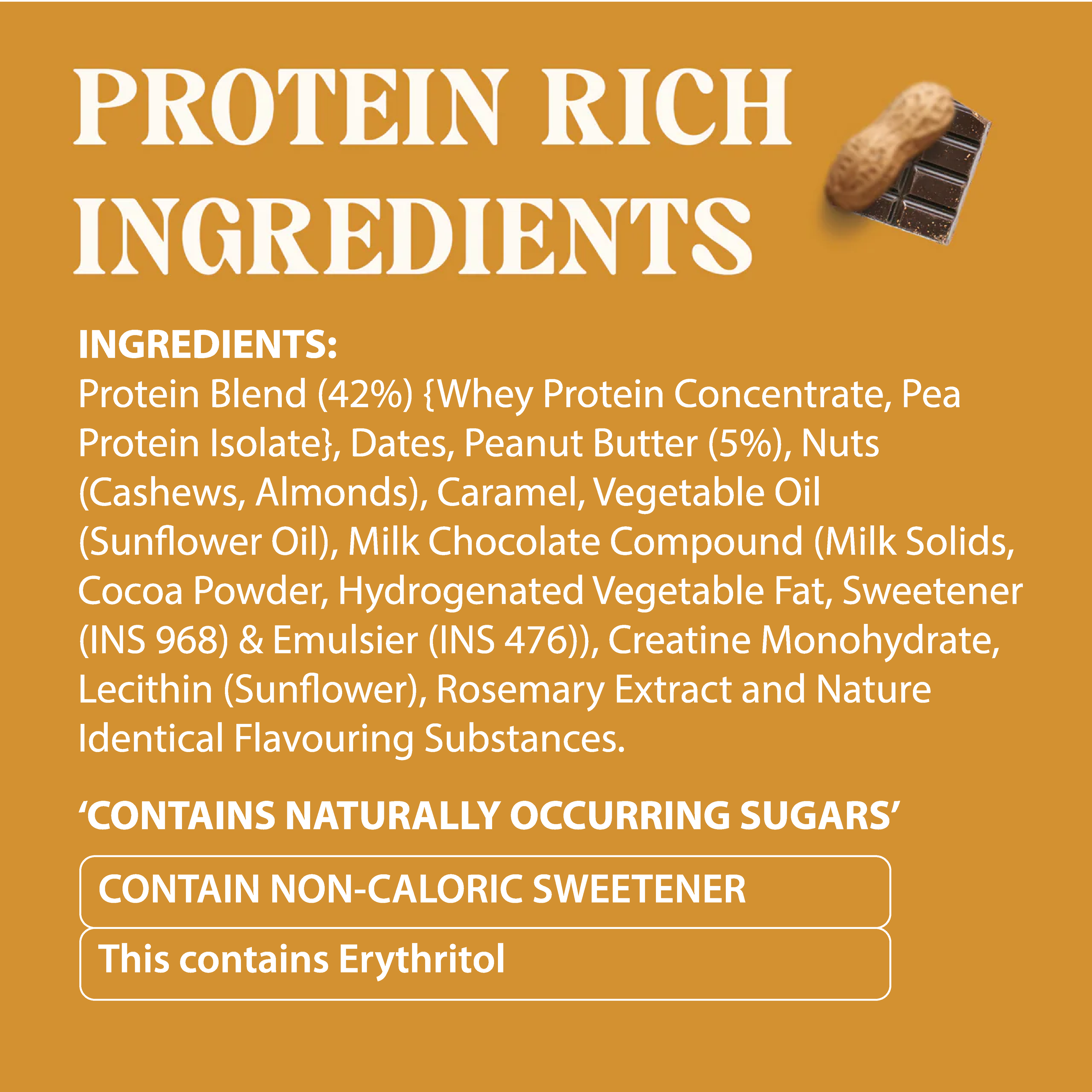 Creabar (Peanut Butter) - Weekly bundle (pack of 21)