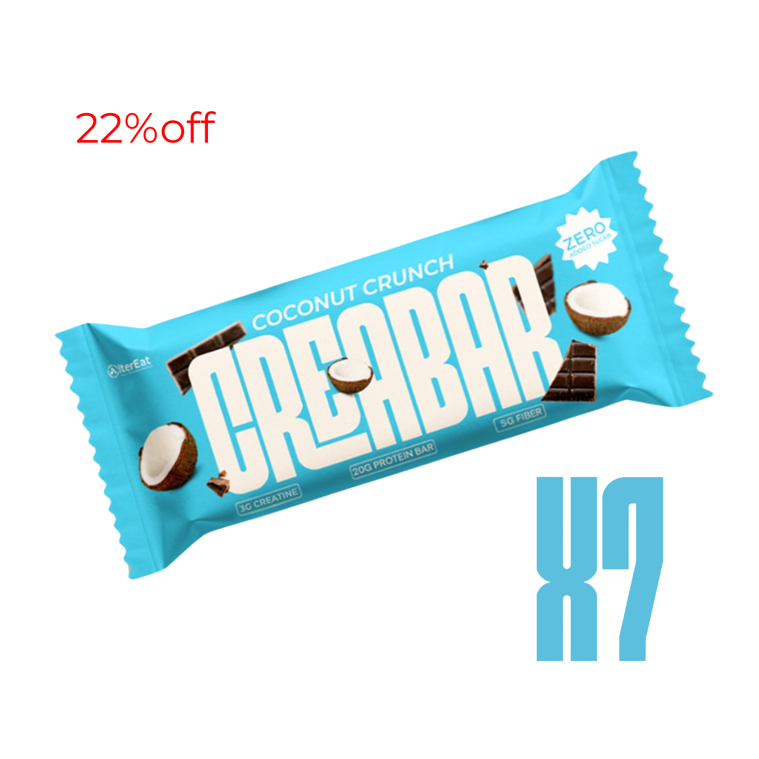 Creabar (Coconut Crunch) - Weekly Bundle (pack of 7)
