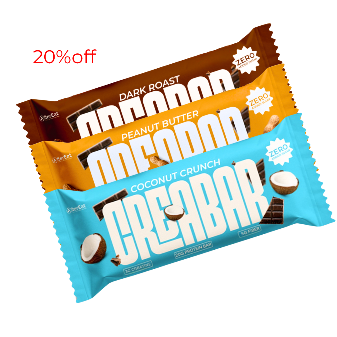 Creabar - Trial Box (Pack of 3)